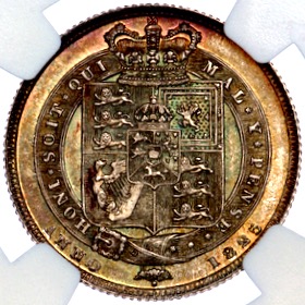 1825 George IV Shilling