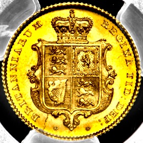 1842 Victoria Half Sovereign