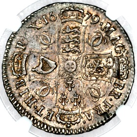 1679 Charles II Halfcrown