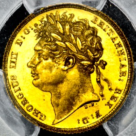 1821 George IV Sovereign