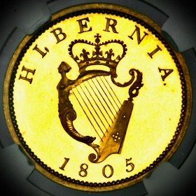 1805 George III Ireland Proof Penny