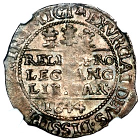1644 Charles I Bristol Mint Declaration Shilling