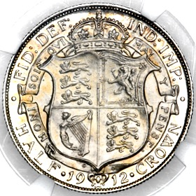 1912 George V Halfcrown