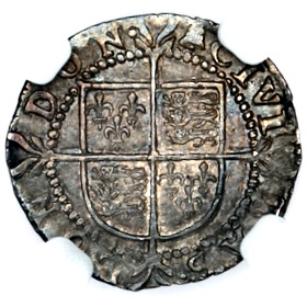 1582-1583 Elizabeth I Halfgroat