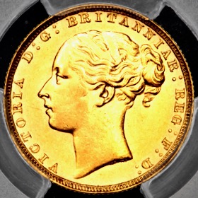 Extremely Rare 1879 Victoria Sovereign